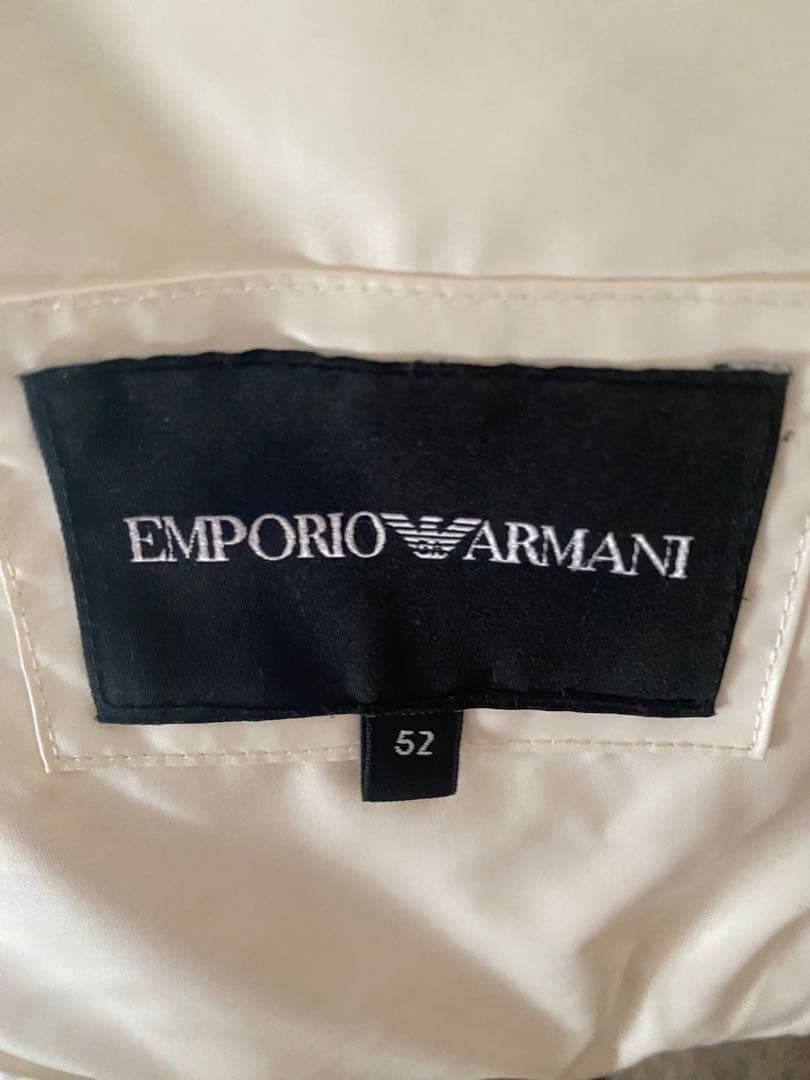 【出品今日で終わります】Emporio Armarni/52/ダウンジャケット
