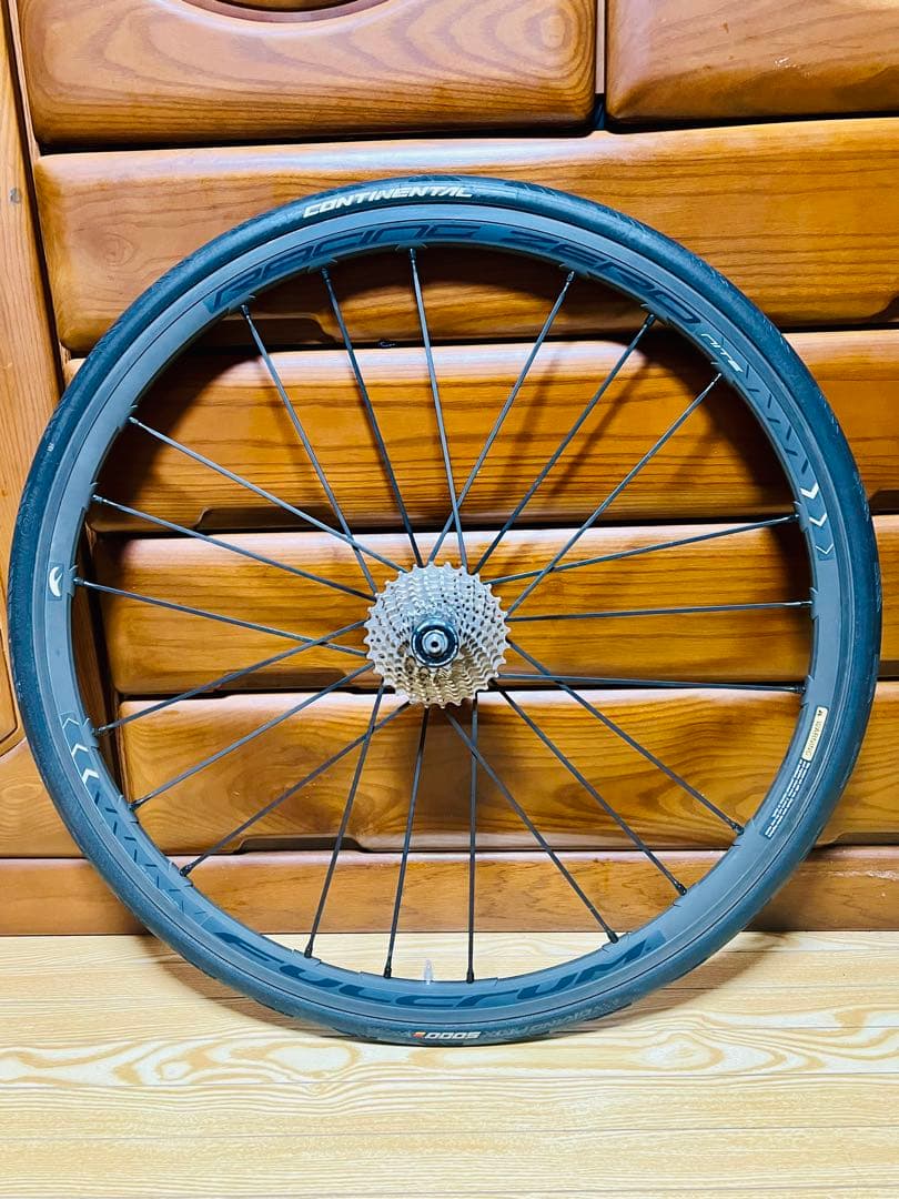 美品。FULCRUM RACING ZERO NITE C17 ホイールセット