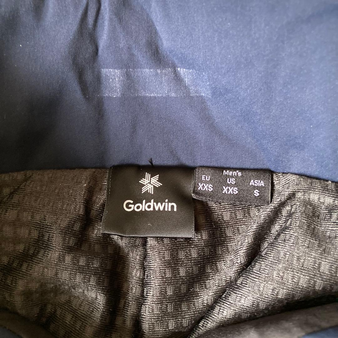ゴールドウィン　スキーウェア S ネイビー　フルサイドオープン