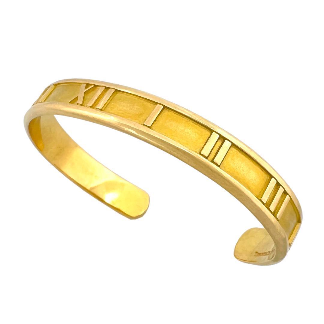 ティファニー　ブレス　アトラス　750　K18　YG　バングル