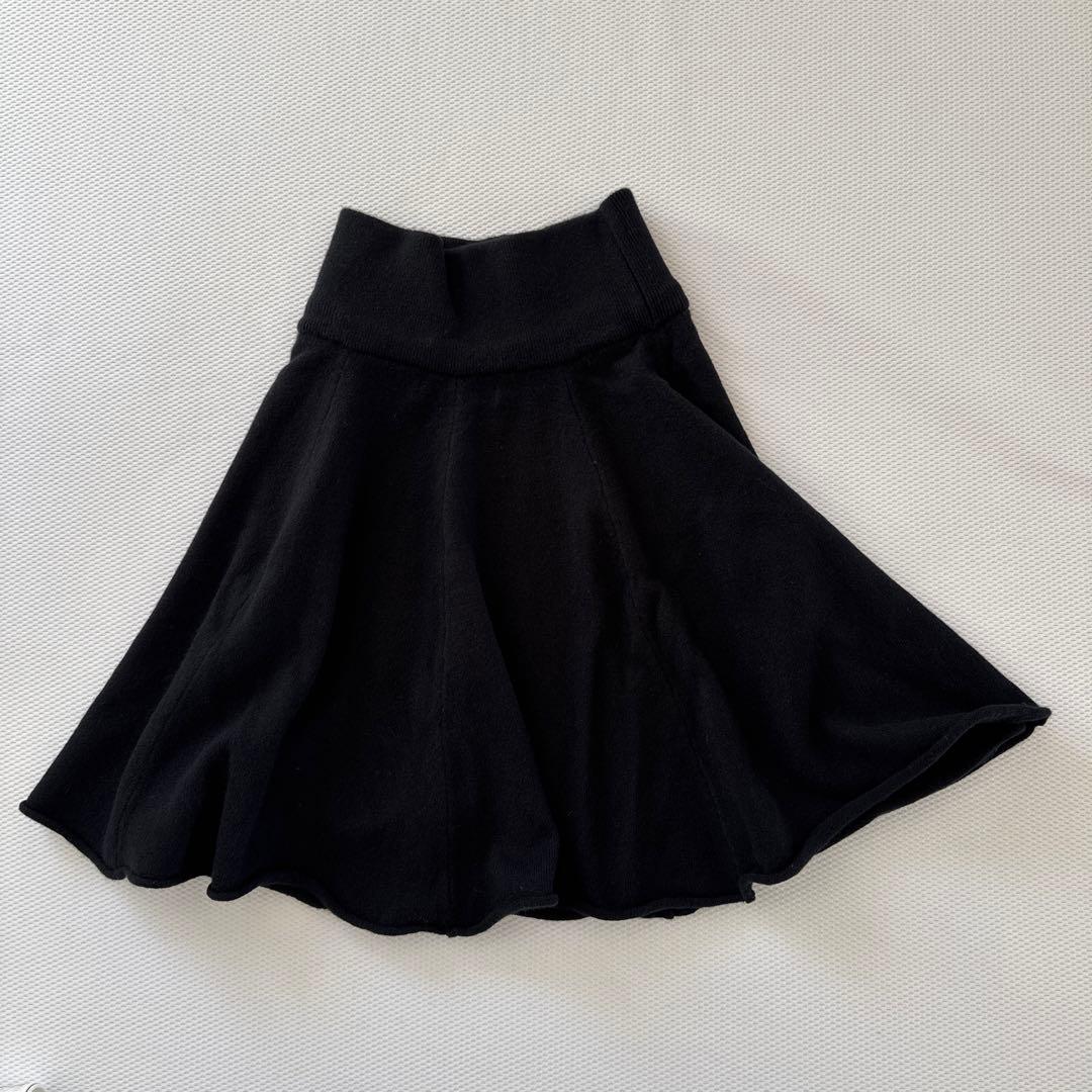 EXTREME CASHMERE 379 girl ミニスカート　黒
