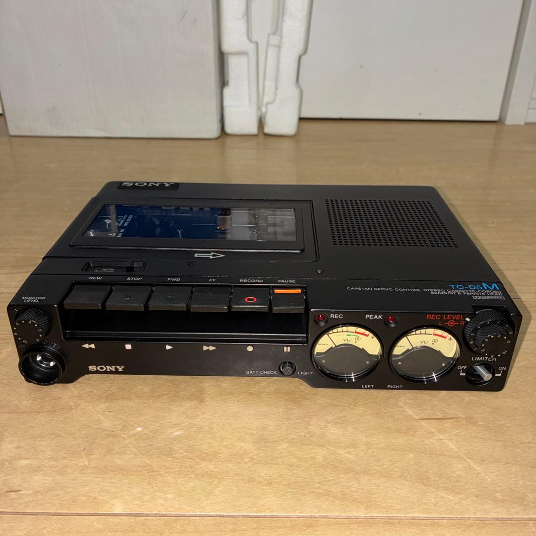 超美品 SONY ソニー TC-D5M 動作品デンスケ説明書 ストラップ 元箱