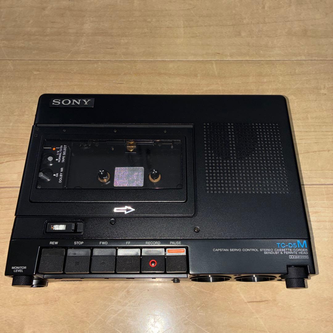 超美品 SONY ソニー TC-D5M 動作品デンスケ説明書 ストラップ 元箱
