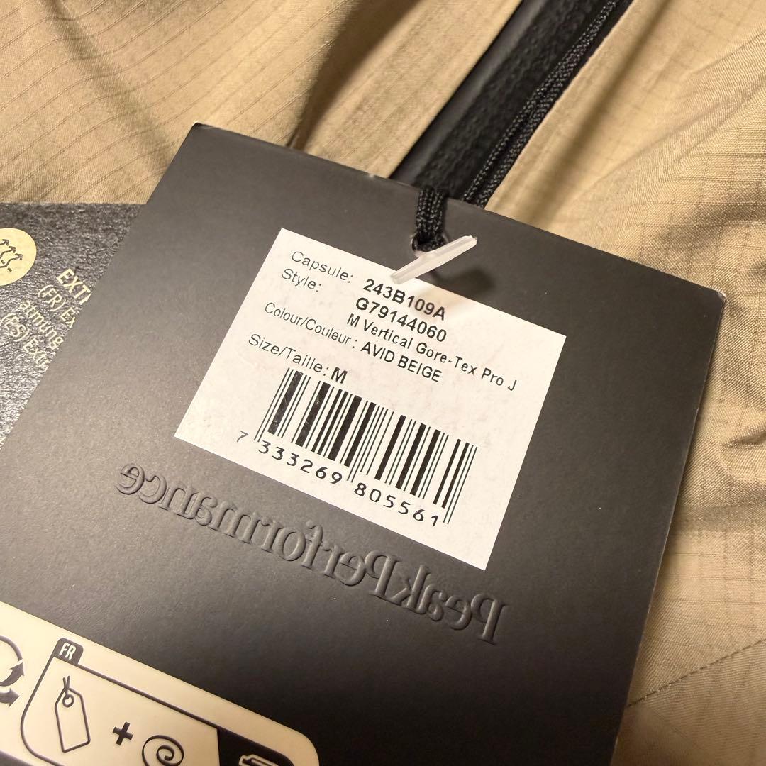 【新品】Peak Performance Gore-Tex Pro 3L