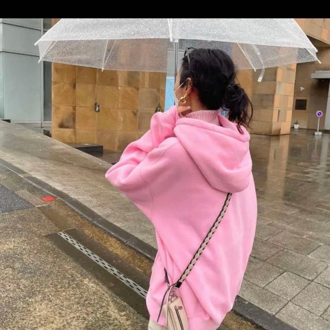 searoomlynn シールームリン　ボリュームスウェットフーディーパーカー