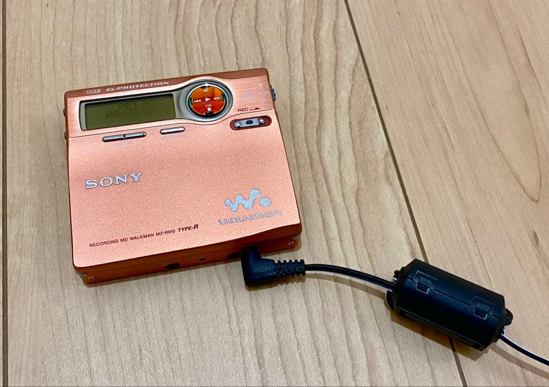 SONY MZ-R910 ポータブルMDプレーヤー
