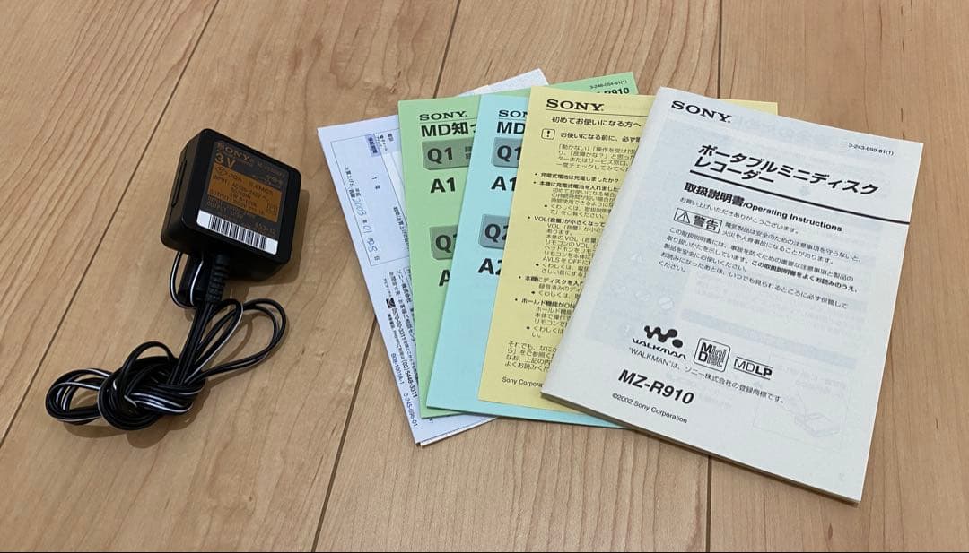 SONY MZ-R910 ポータブルMDプレーヤー