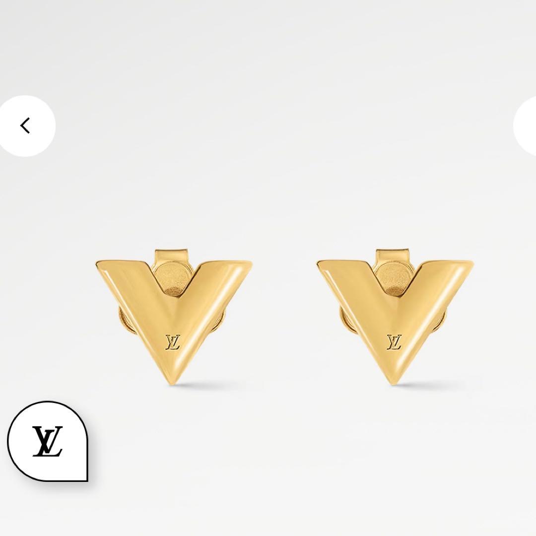 ルイヴィトン　LOUIS VUITTON ゴールド　ピアス　片耳