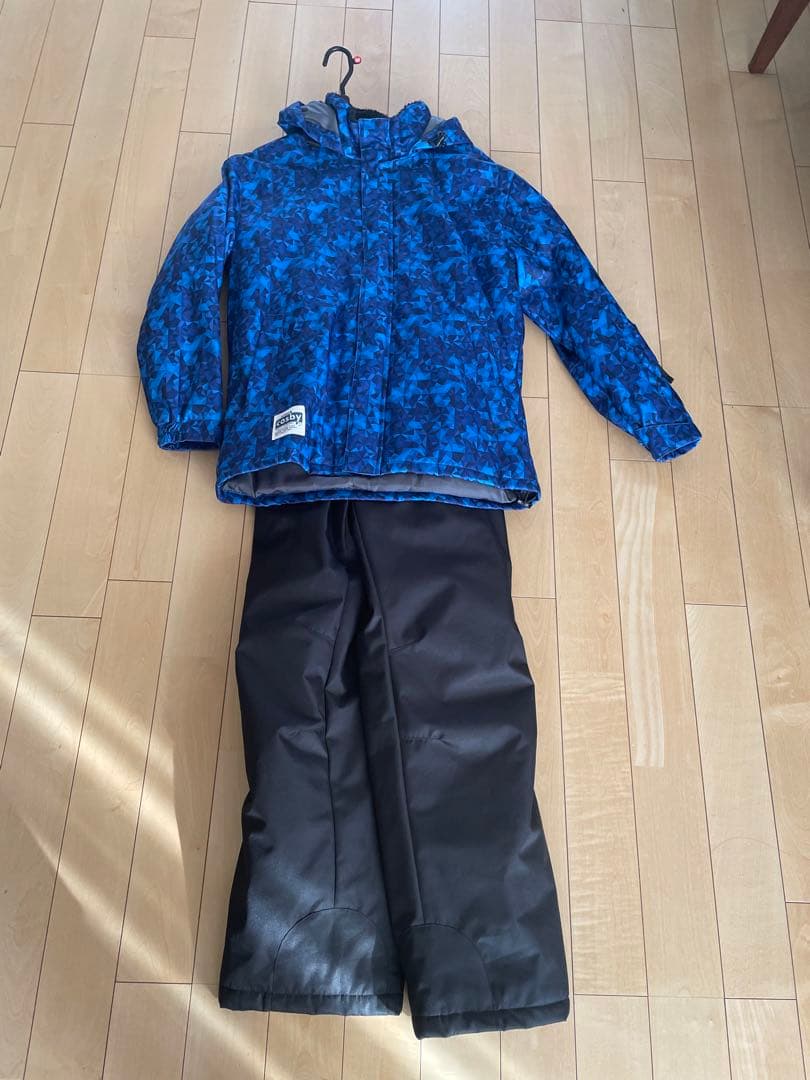 cosby 迷彩柄 フード付きウェアセット