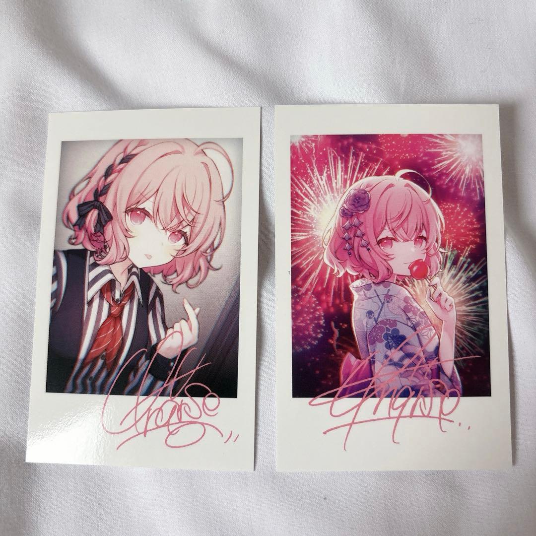 nqrse なるせ チェキ サイン　コンプリートセット