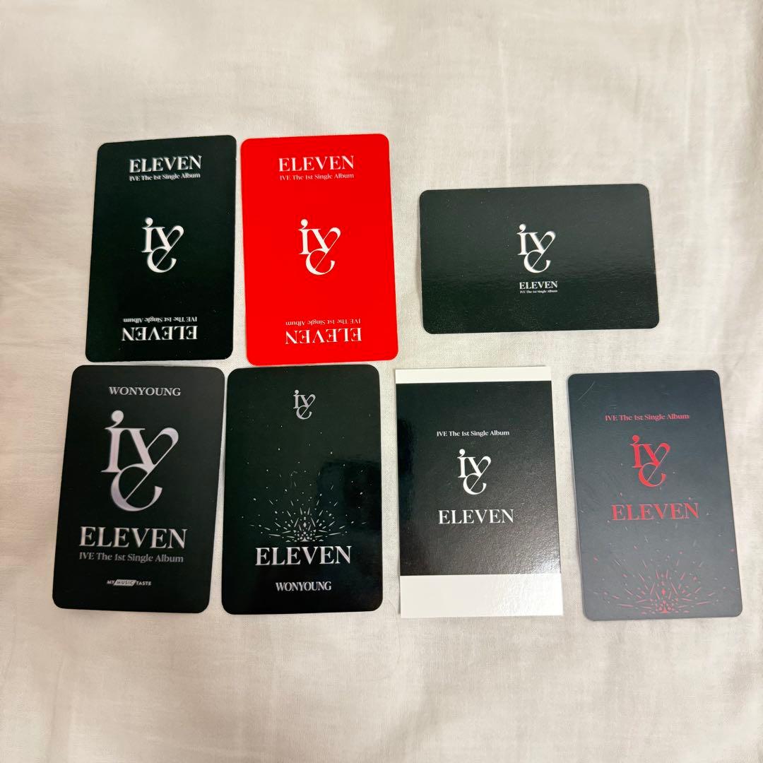 ive eleven ウォニョン トレカ コンプ ラキドロ