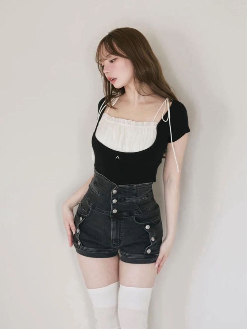トップス amdmary Mew frill tops