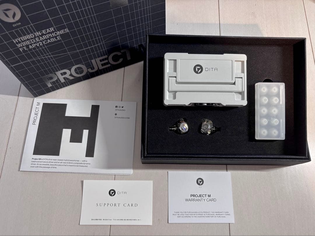 dita Audio PROJECT M カナル型有線イヤホン