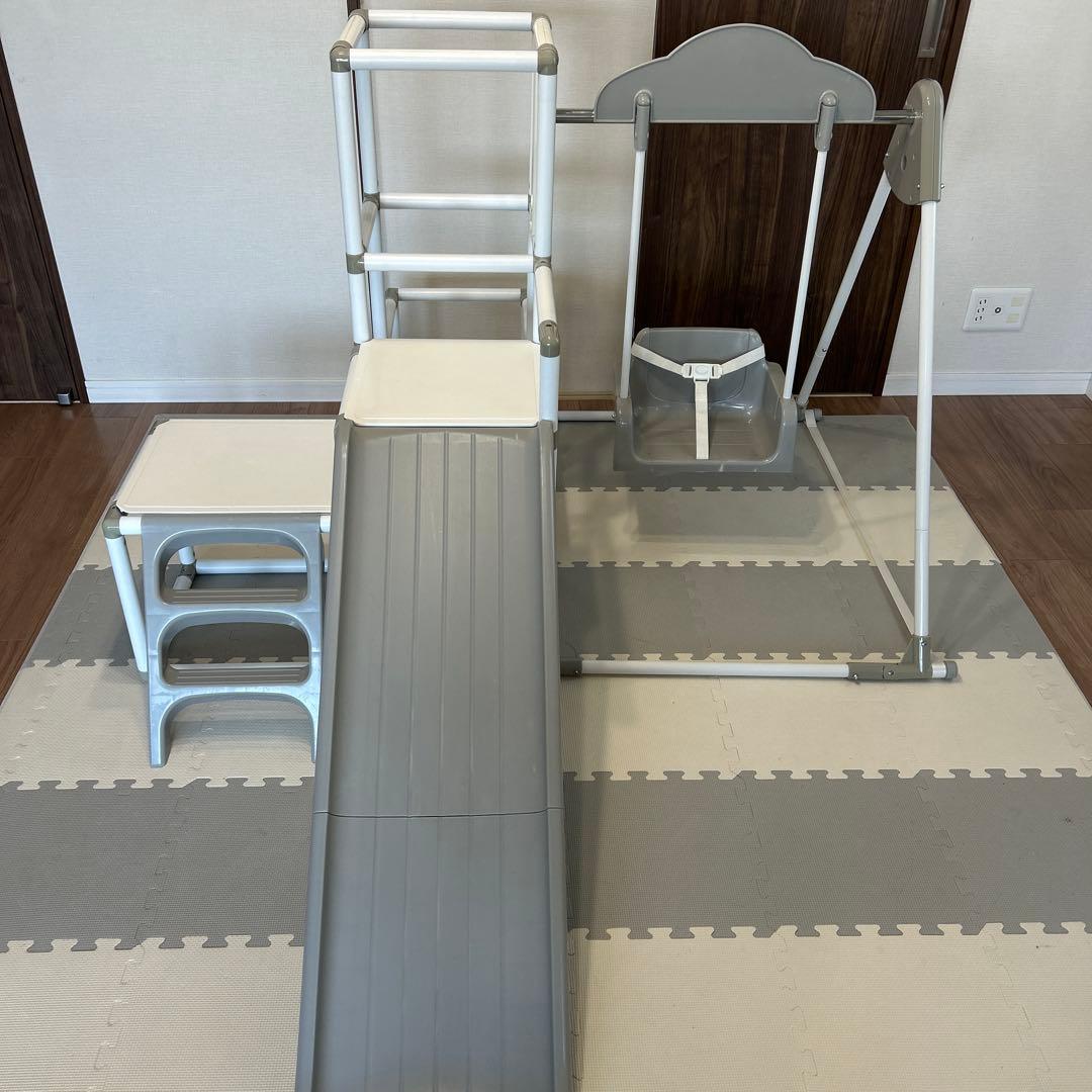 野中製作所 プレミアム おりたたみロングスロープ キッズパーク ジャングルジム