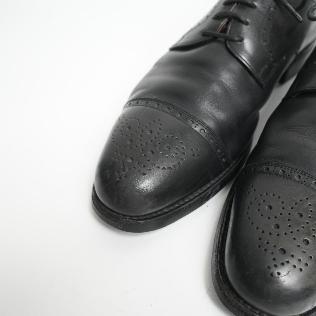 【美品】スコッチグレイン 革靴 レザー 本革 メダリオン ビジネス 26cm