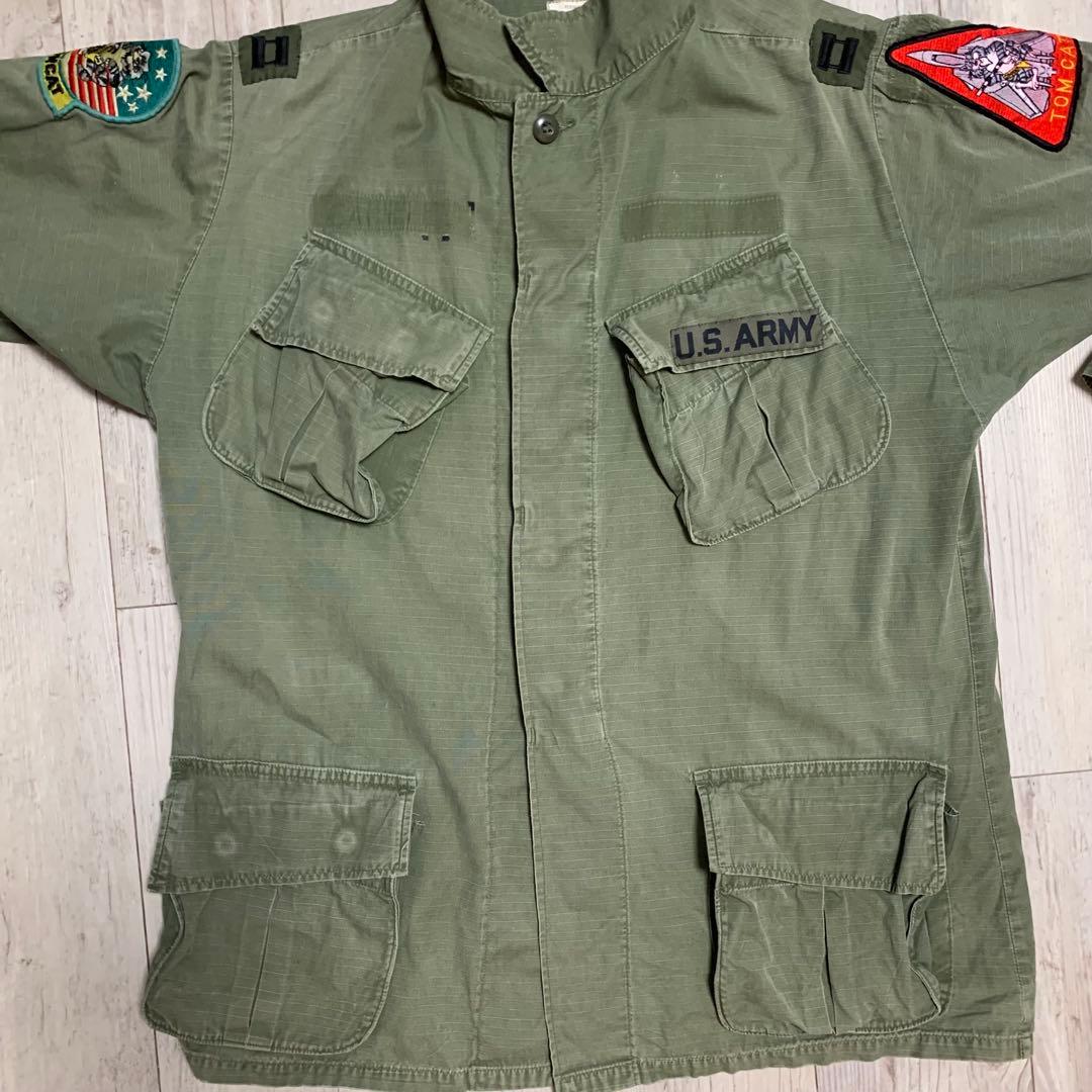 60s U.S. ARMY ジャングルファティーグジャケット USA アメリカ軍