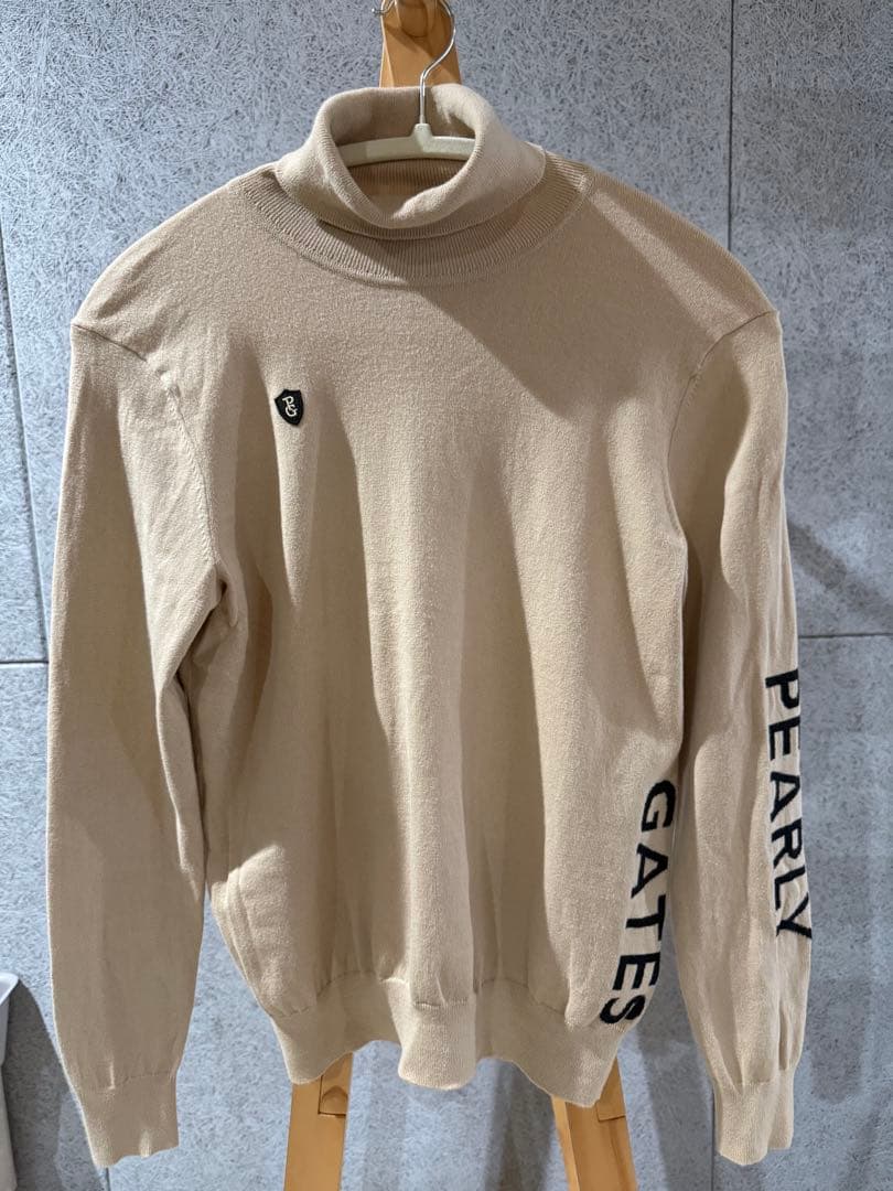 PEARLY GATES タートルネックセーター スカートセット