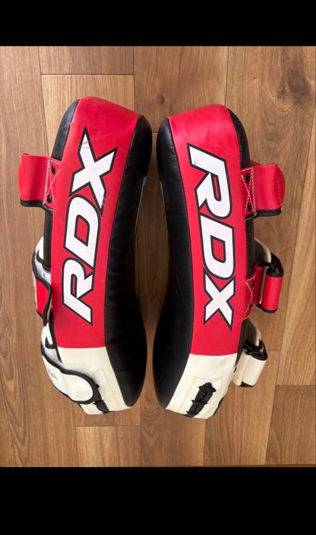 キックミット RDX 2個セット ブラック レッド 格闘技 空手 テコンドー