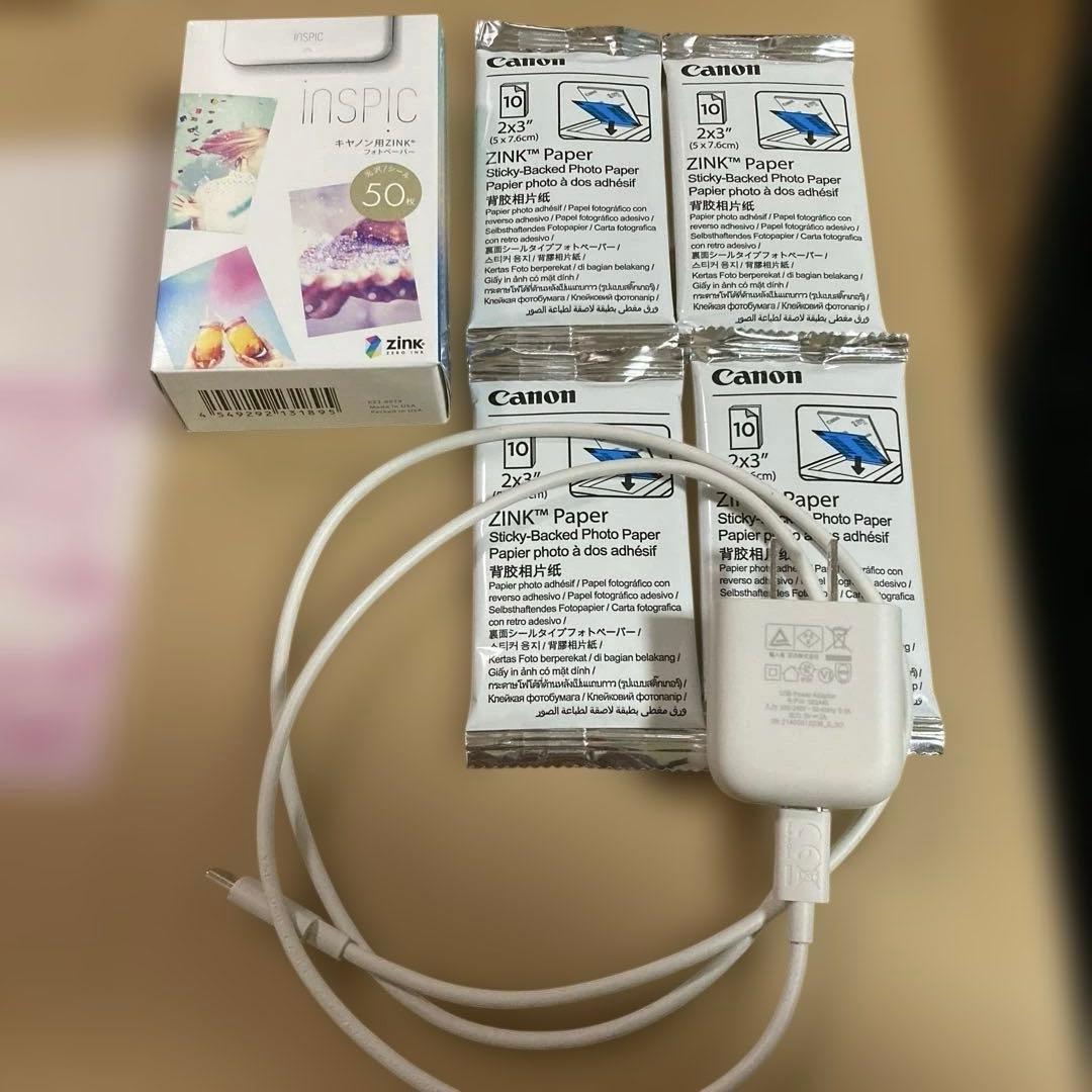 新品同様！Canon iNSPiC PV-223 ミニフォトプリンター