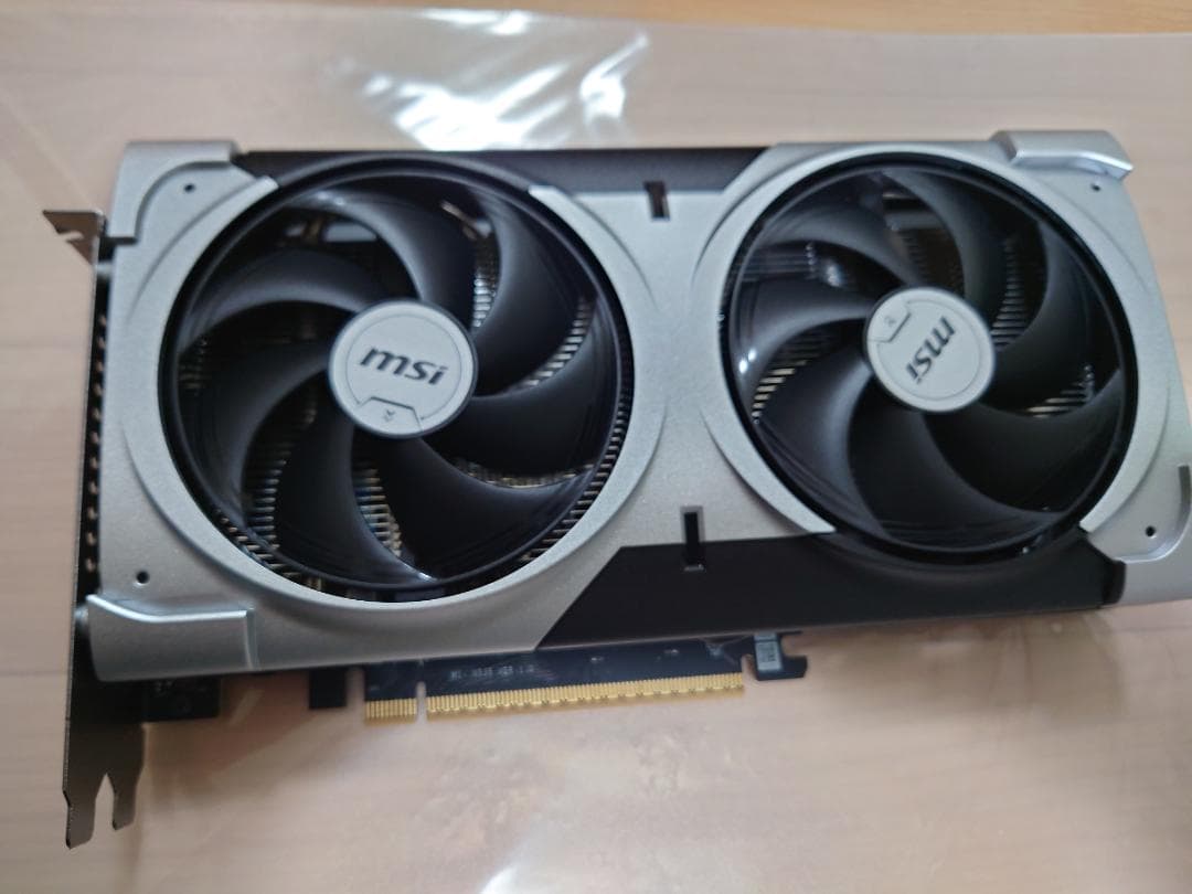 グラフィックボード・グラボ・ビデオカード MSIGeForceRTX5060Ti16G VENTUS 2X OC PLUS