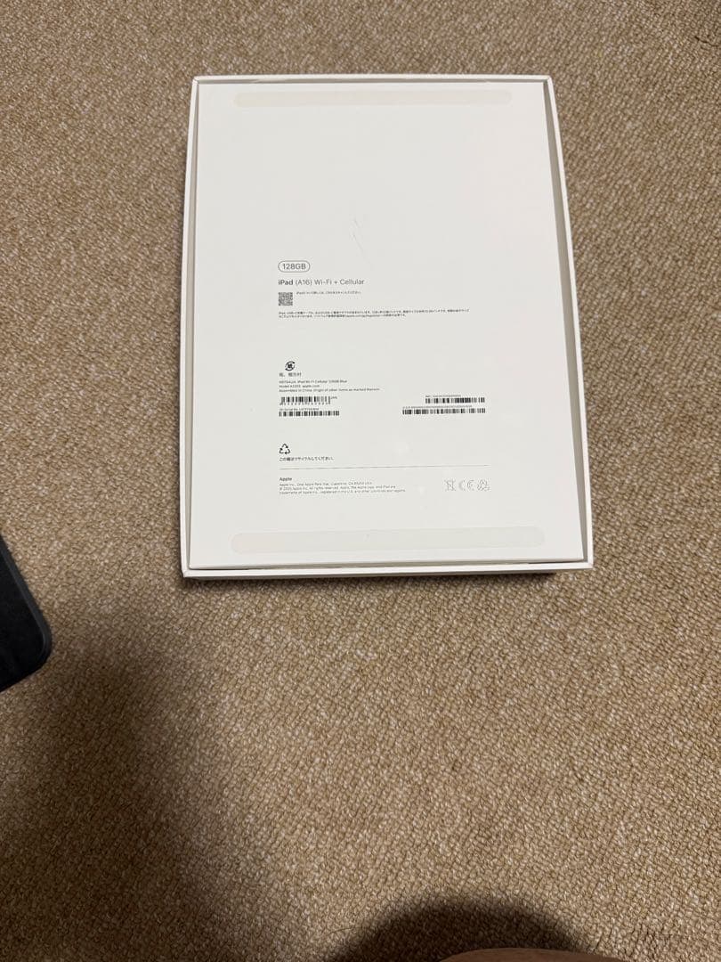 Apple iPad (第11世代) ブルー