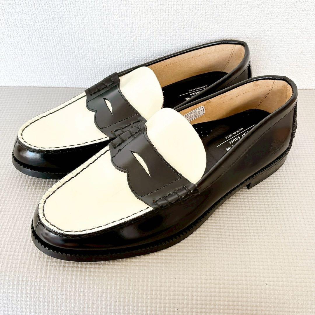 美品✨️ケンフォード バイカラー ローファー 26.5 EEE 日本製