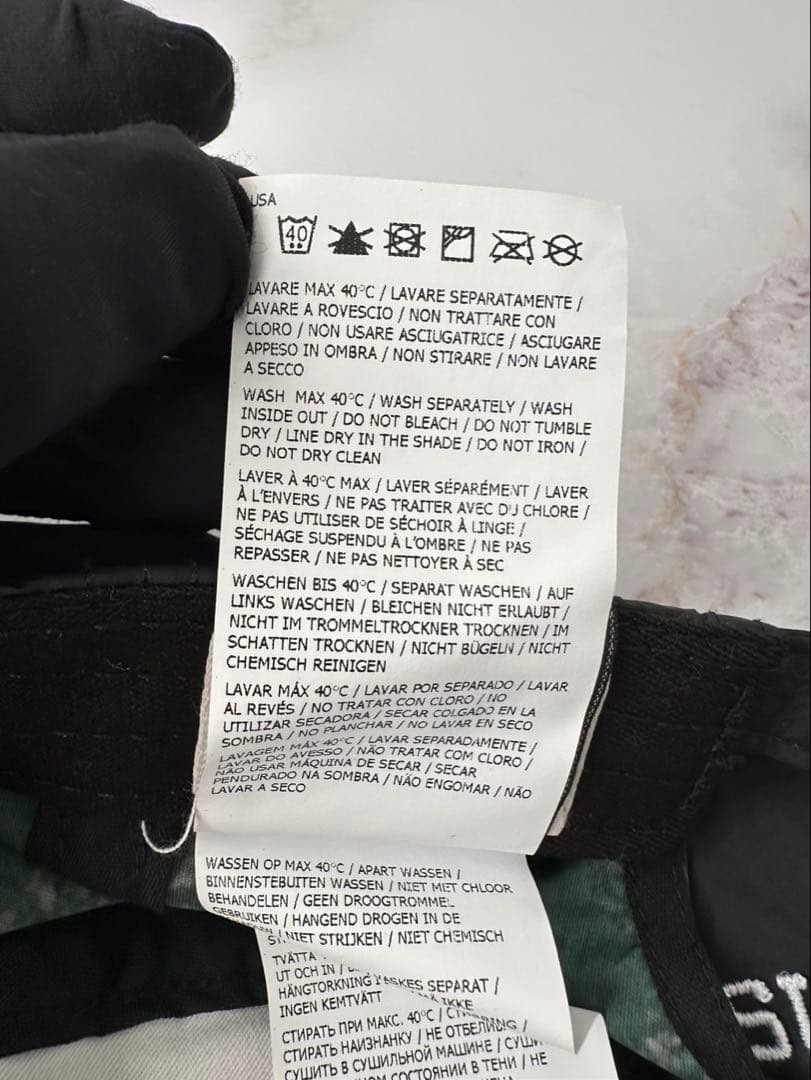 帽子 Supreme 20AW Stone  Nylon 6-Panel