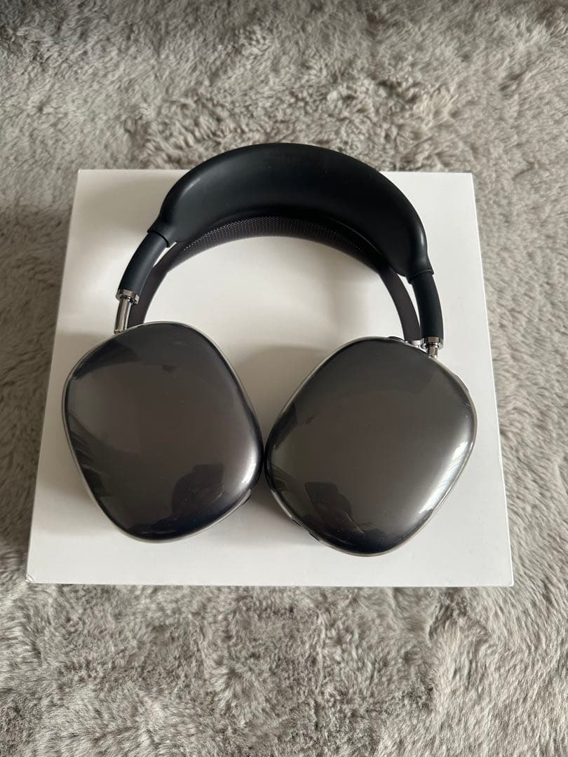 ※本日発送可【正規品】AirPodsMaxスペースグレー　カバー付き