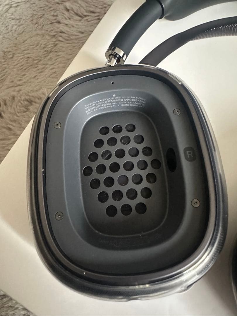 ※本日発送可【正規品】AirPodsMaxスペースグレー　カバー付き