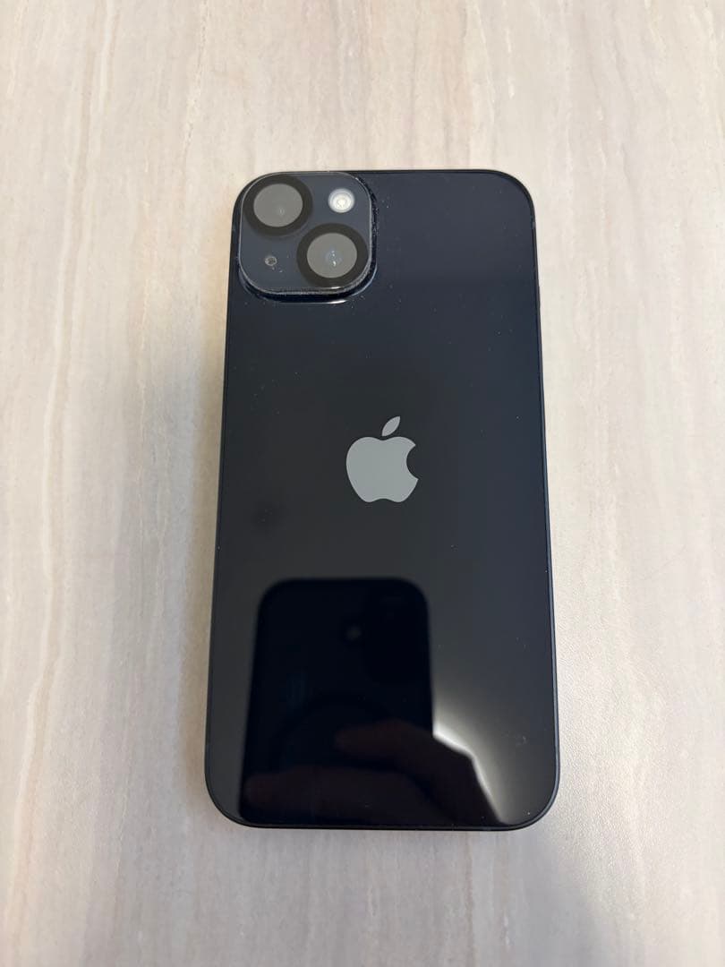 iPhone14 128GB ミッドナイト　カメラ、画面保護フィルム付き