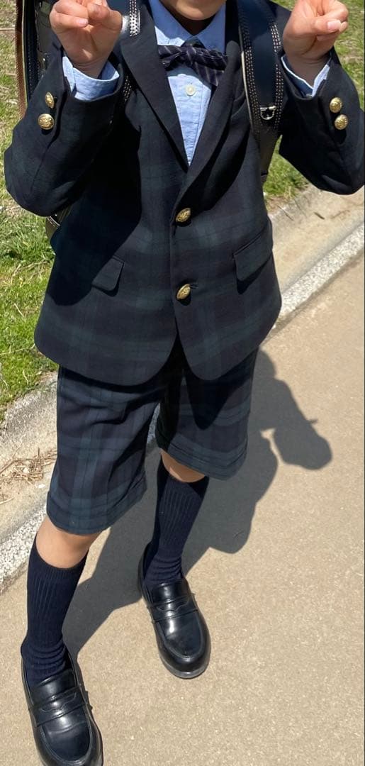 グリーンレーベルリラクシング 125 スーツ 入学式 卒園式 男の子