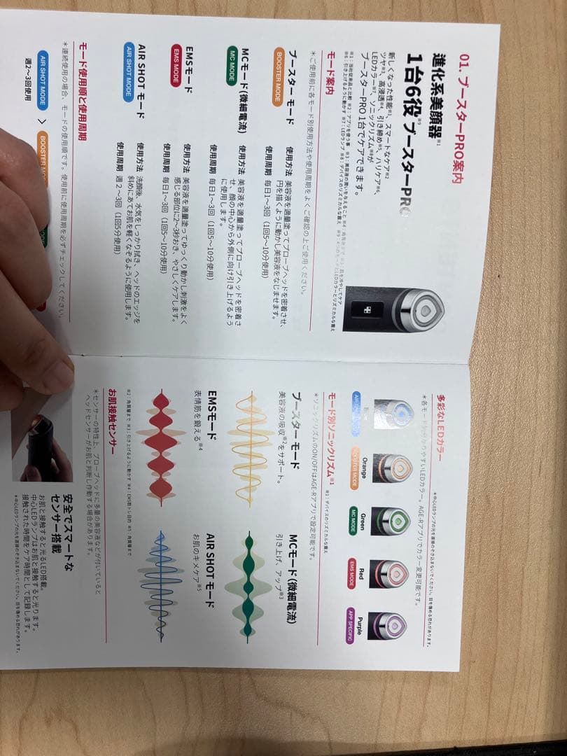 【Tokina★】BOOSTER PRO 美容機器 取扱説明書付き