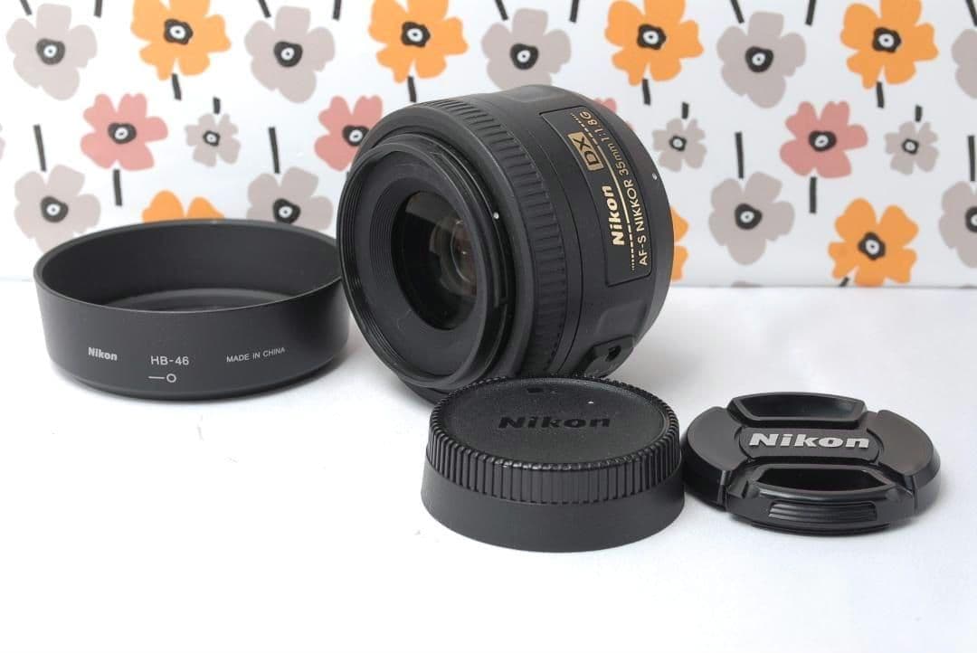 ❤Nikon AF-S 35mm f1.8 単焦点レンズ❤とろける『ボケ味』❤