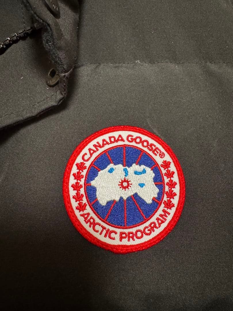 【超美品】  ブラック ダウンベスト