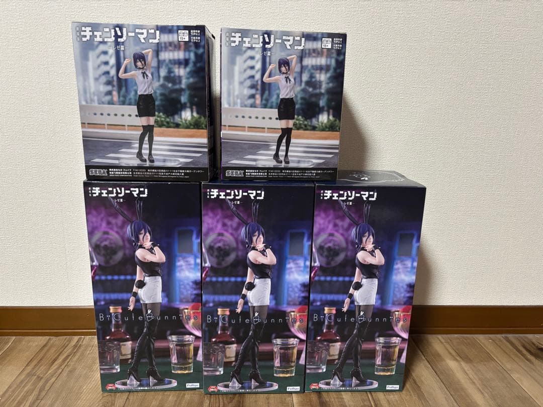 チェンソーマン レゼ フィギュア 2種5個セット