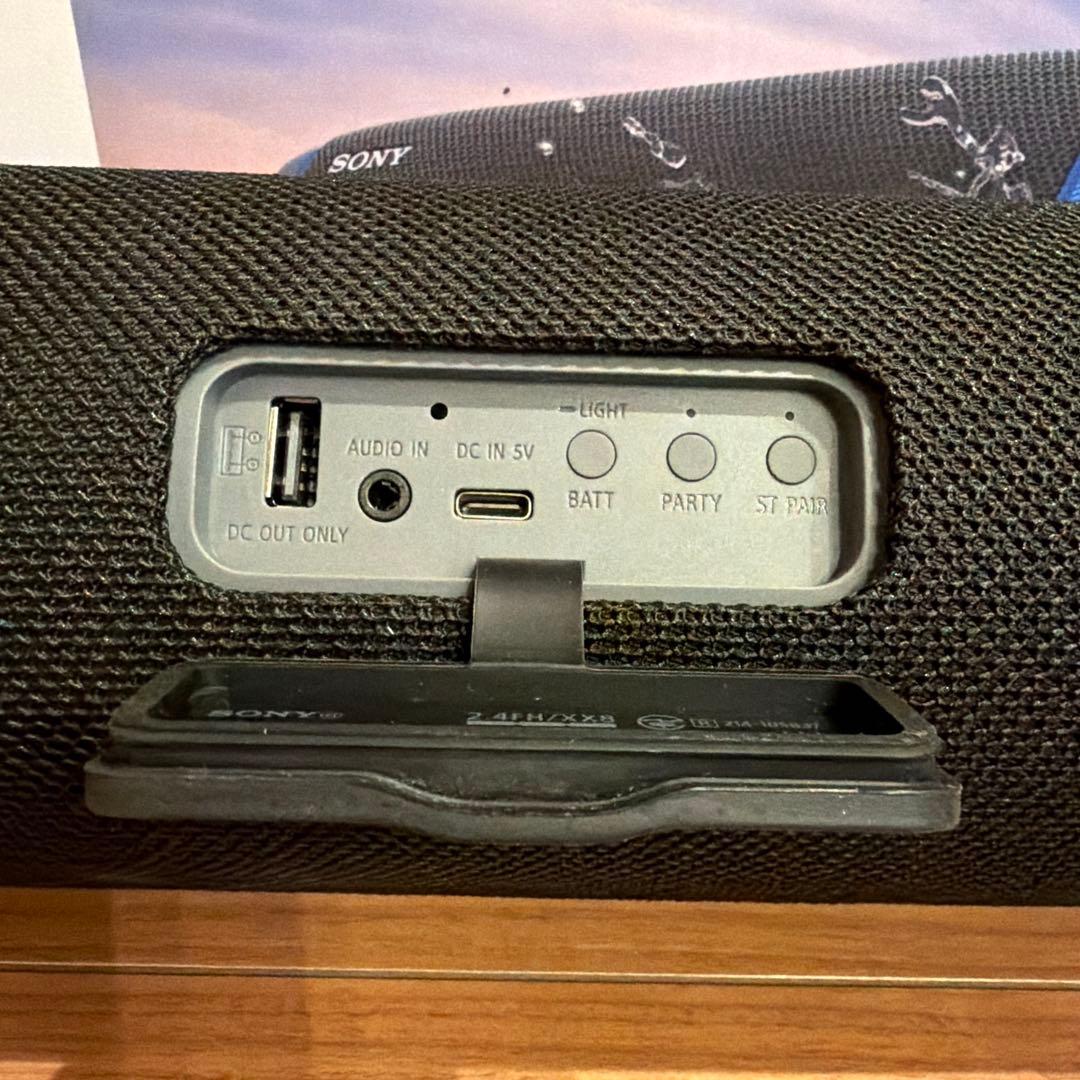 SONY Bluetooth ワイヤレススピーカー SRS-XB43 ブラック