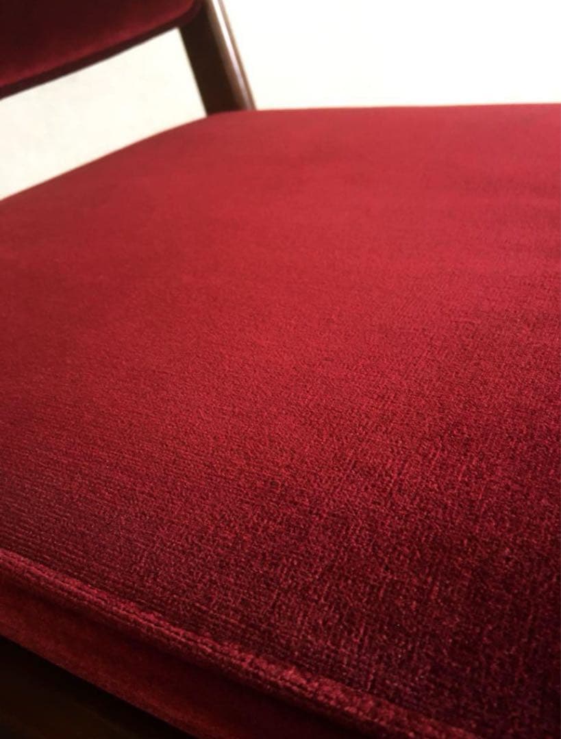 オールド カリモク コロニアル デスクチェア 書斎椅子 モケット　60