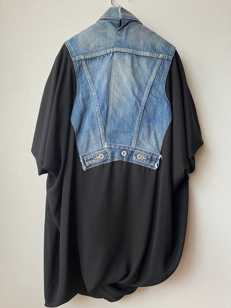 JUNYA WATANABE デニムジャケット ミニワンピース XS