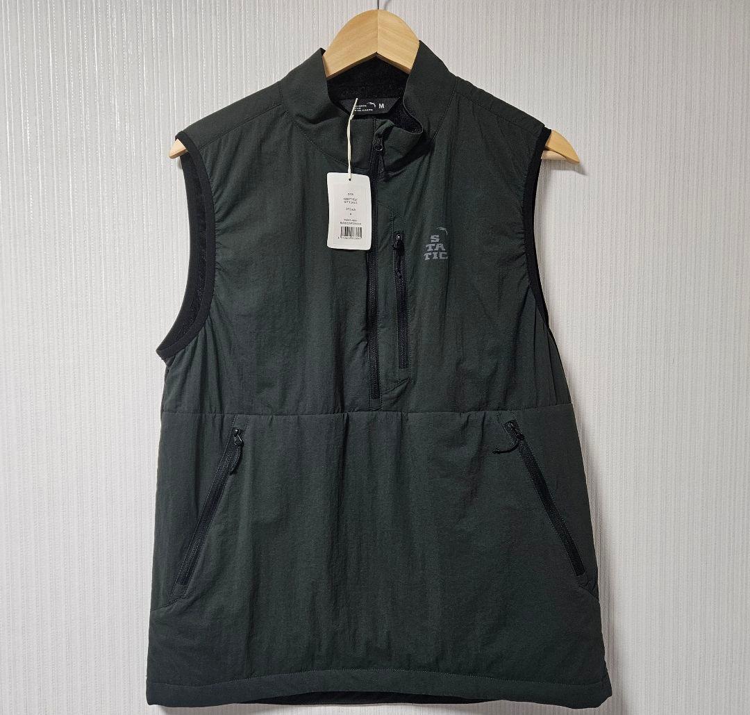 新品同様 STATIC アドリフト ベスト ウィズ シェル M (Black)