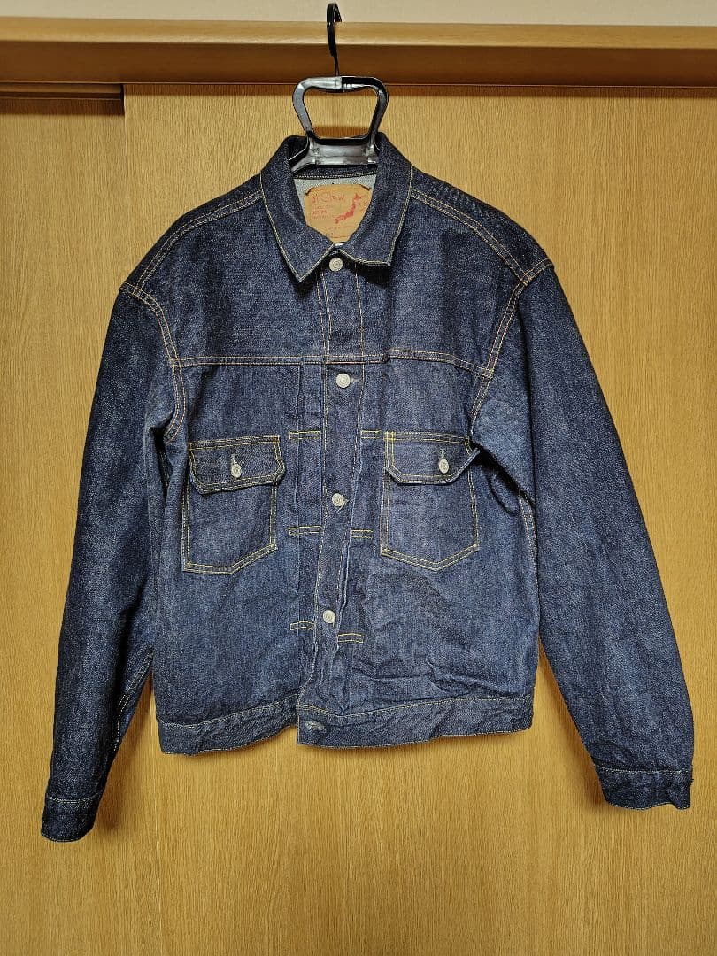 美品！オアスロウ　セカンドデニムジャケット　希少サイズ　XL