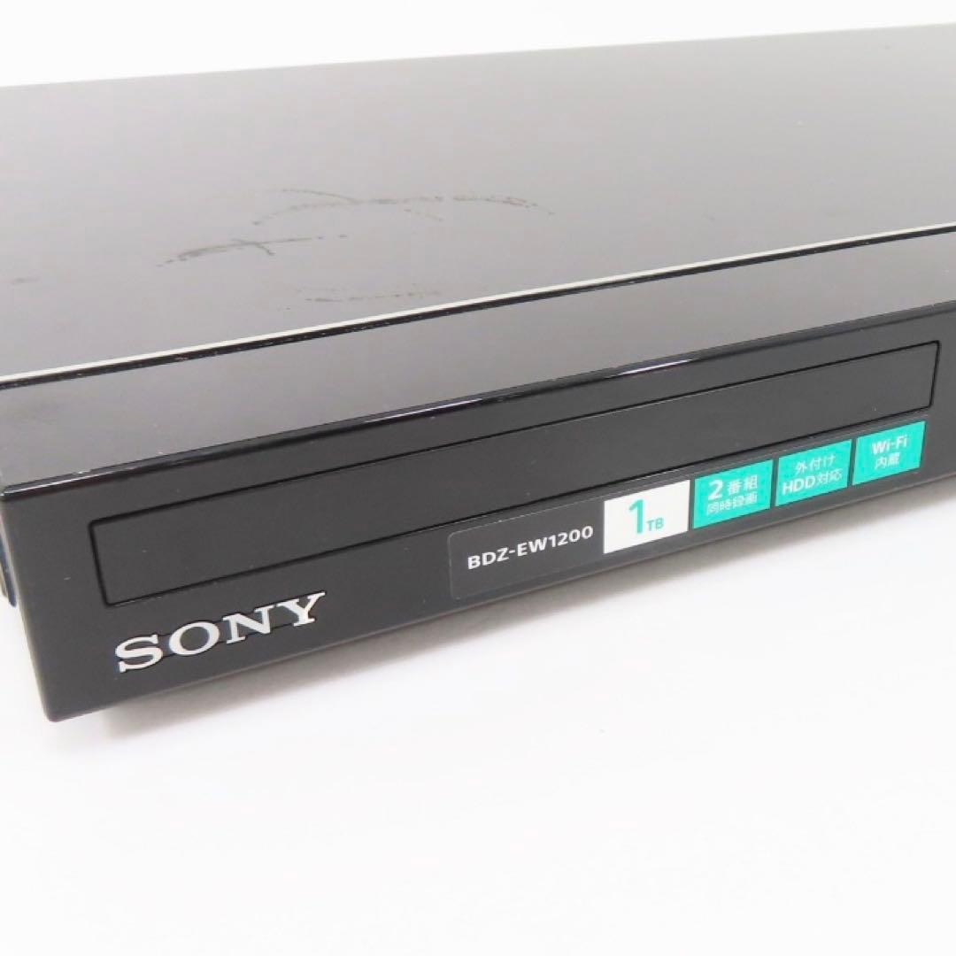 SONY ブルーレイレコーダー 1TB HDD内蔵 BDZ-EW1200