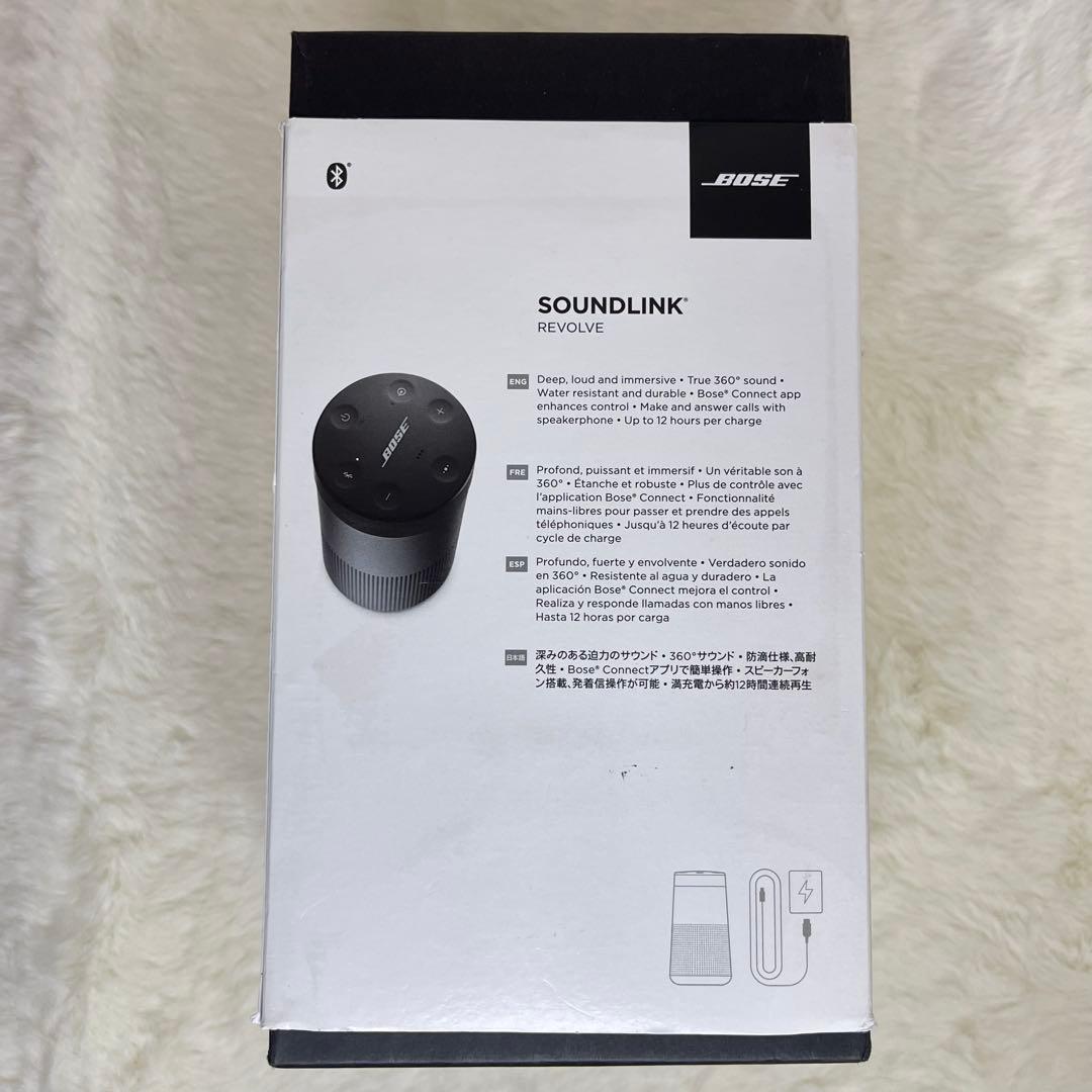 BOSE BluetoothスピーカーSoundLink Revolve BLK