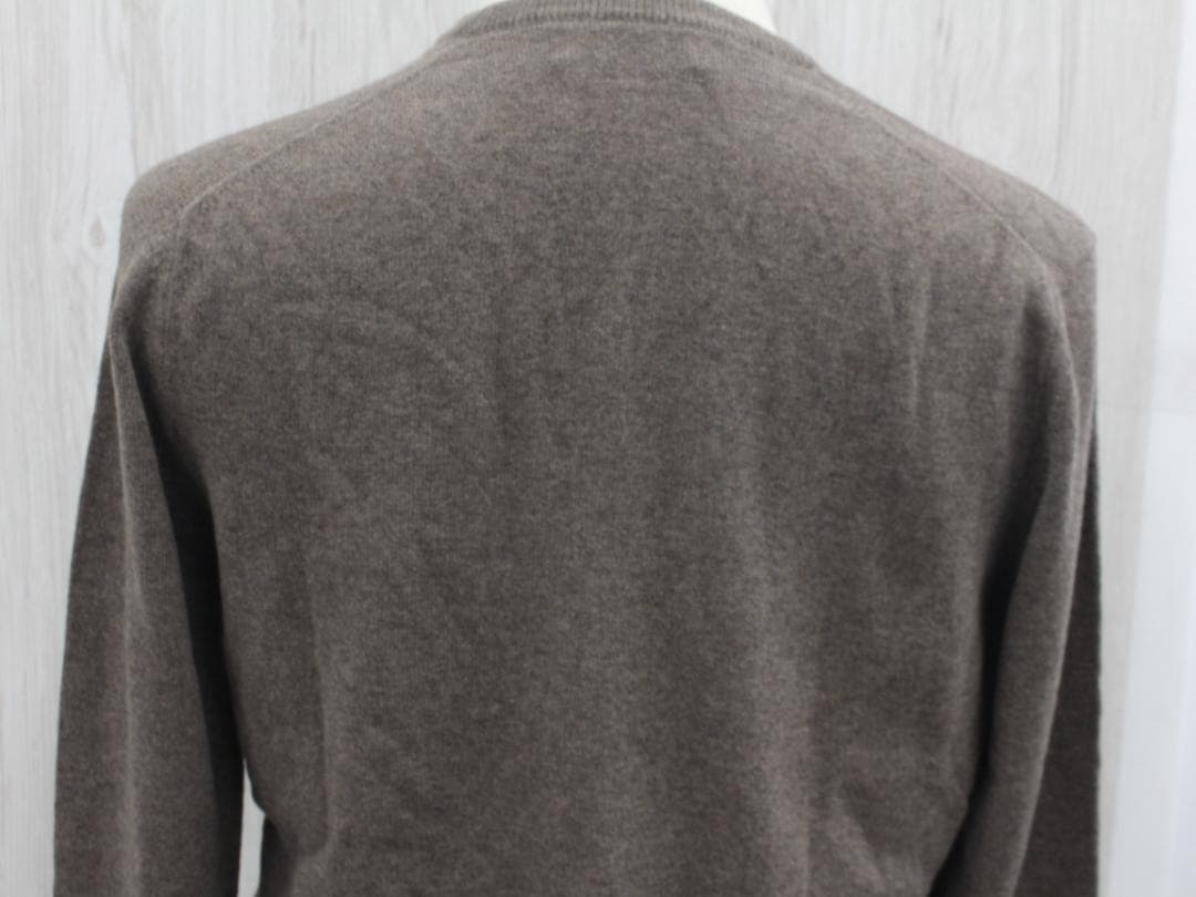 ▲ブルネロクチネリ BRUNELLO CUCINELL カシミヤ100％Vネック