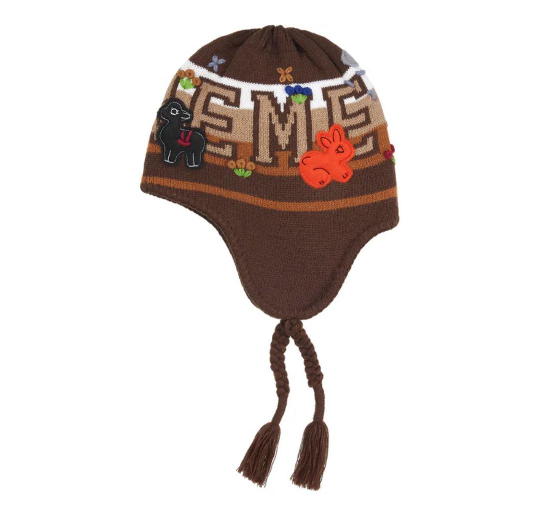 Supreme Felt Appliqué Earflap Beanie