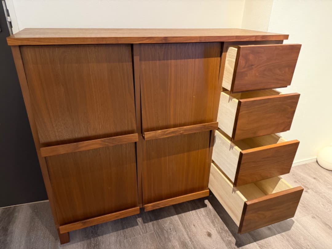 高野木工　レッチェ 105マガジンラック ウォルナット