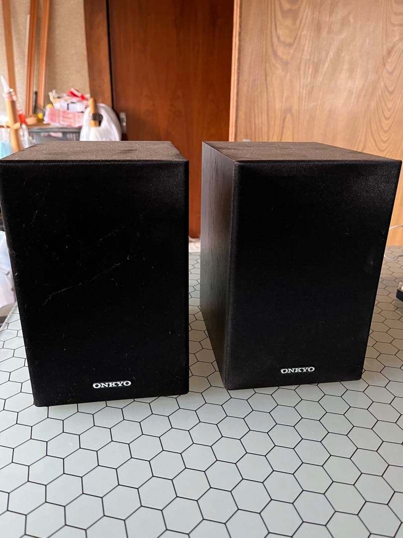 コンパクト木枠製　スピーカー2個セット！