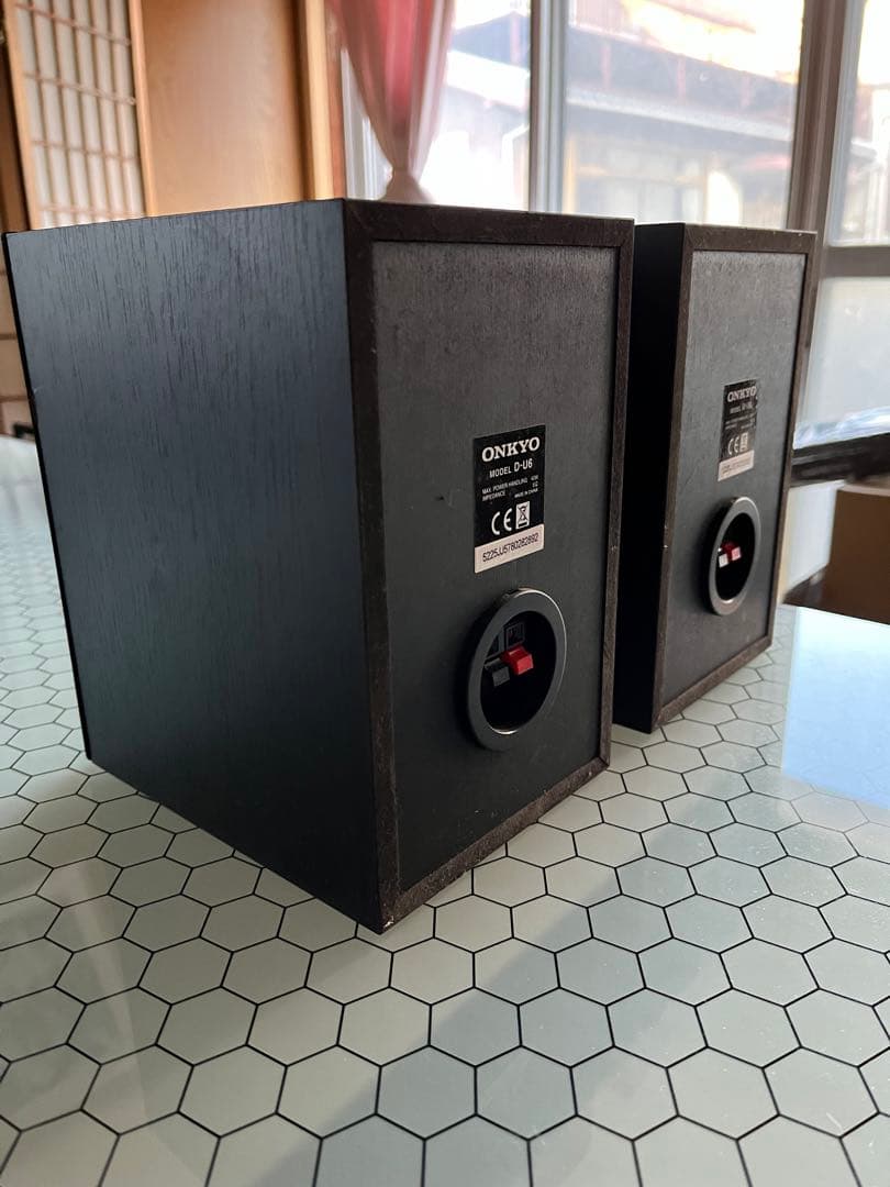 コンパクト木枠製　スピーカー2個セット！