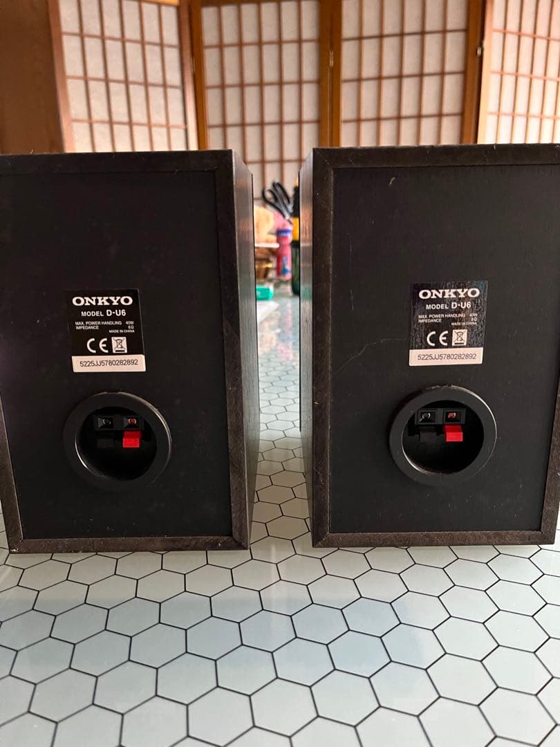 コンパクト木枠製　スピーカー2個セット！