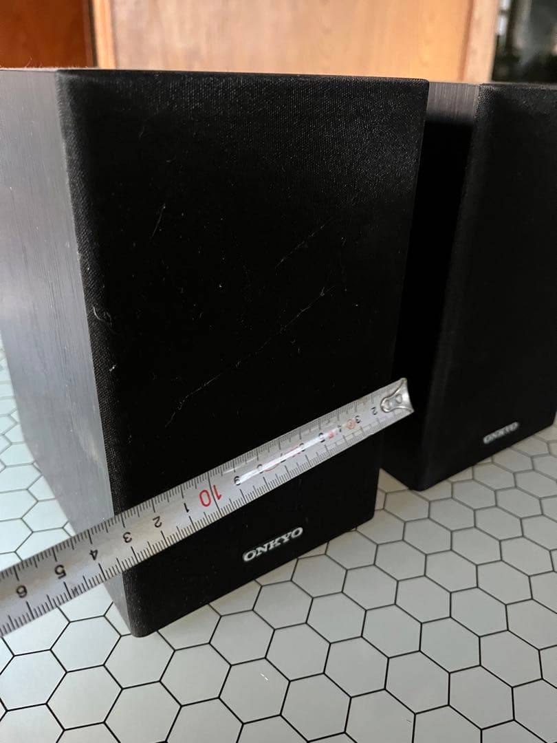 コンパクト木枠製　スピーカー2個セット！