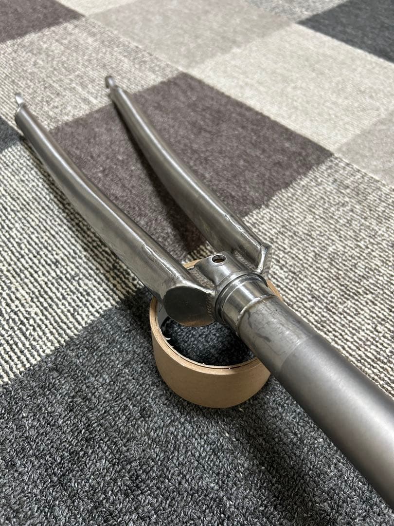 チタン titanium フロントフォーク 700c OS